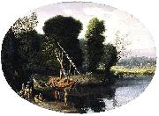Pietro, Italianate River Landscape